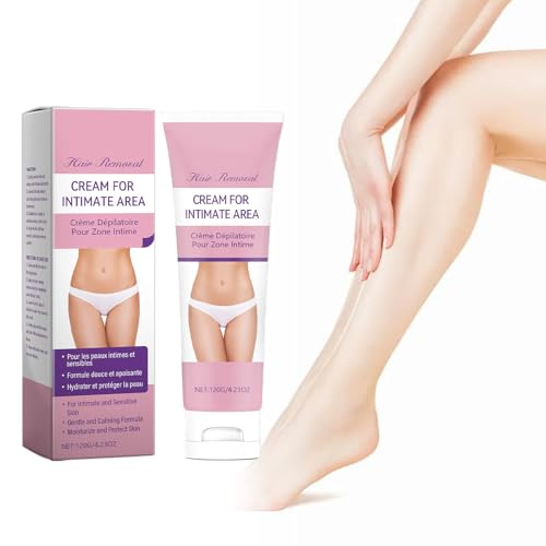 Haarentfernungscreme für Frauen,Ganzkörper Intim Bikinizone Gesichts Bein Achselbereich 𝐄nthaarungsmittel,Haarentfernung Reisegebrauch,feuchtigkeitsspendende Hautpflegecremes Lotionen von Sbyhbhyds