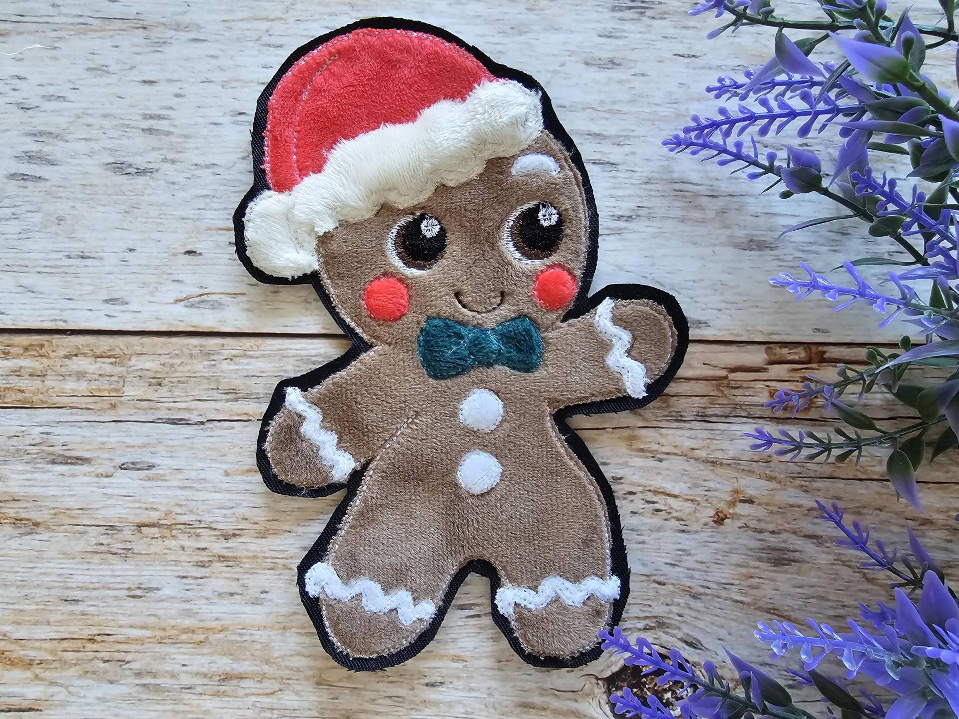 Applikation Lebkuchenmann Weihnachten Als Aufnäher Oder Bügelpatch Applikation Lebkuchenmann Weihnachten Als Aufnäher Oder Bügelpatch von ScaBaDesignArts