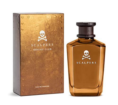 Scalpers The Boxing Club Eau de Parfum für Herren, aromatischer Duft, 125 ml mit Verdampfer von Scalpers