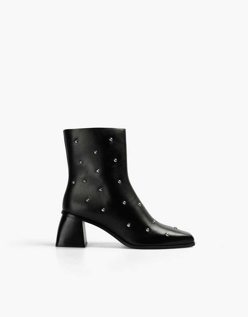 Scalpers - Banana - Mit Nieten besetzte, weiche Stiefel in Schwarz von Scalpers