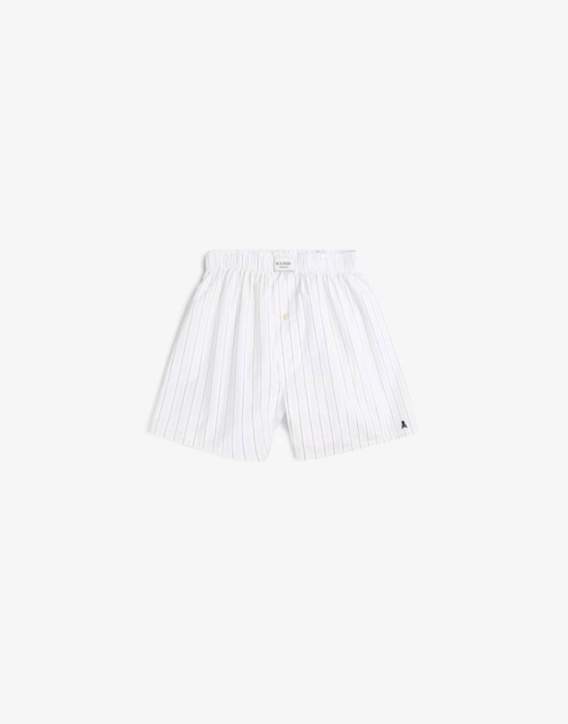 Scalpers - Boxershorts mit burgunderroten Streifen von Scalpers