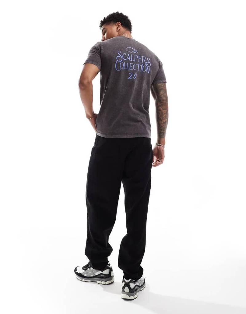 Scalpers - Collection 2.0 - T-Shirt in Anthrazit-Grau von Scalpers