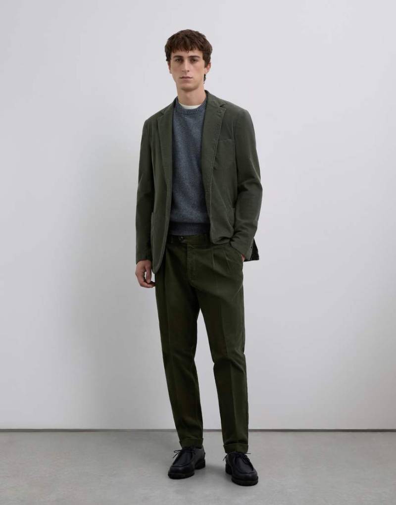 Scalpers - Velaz - Cordhose in Khaki-Grün von Scalpers