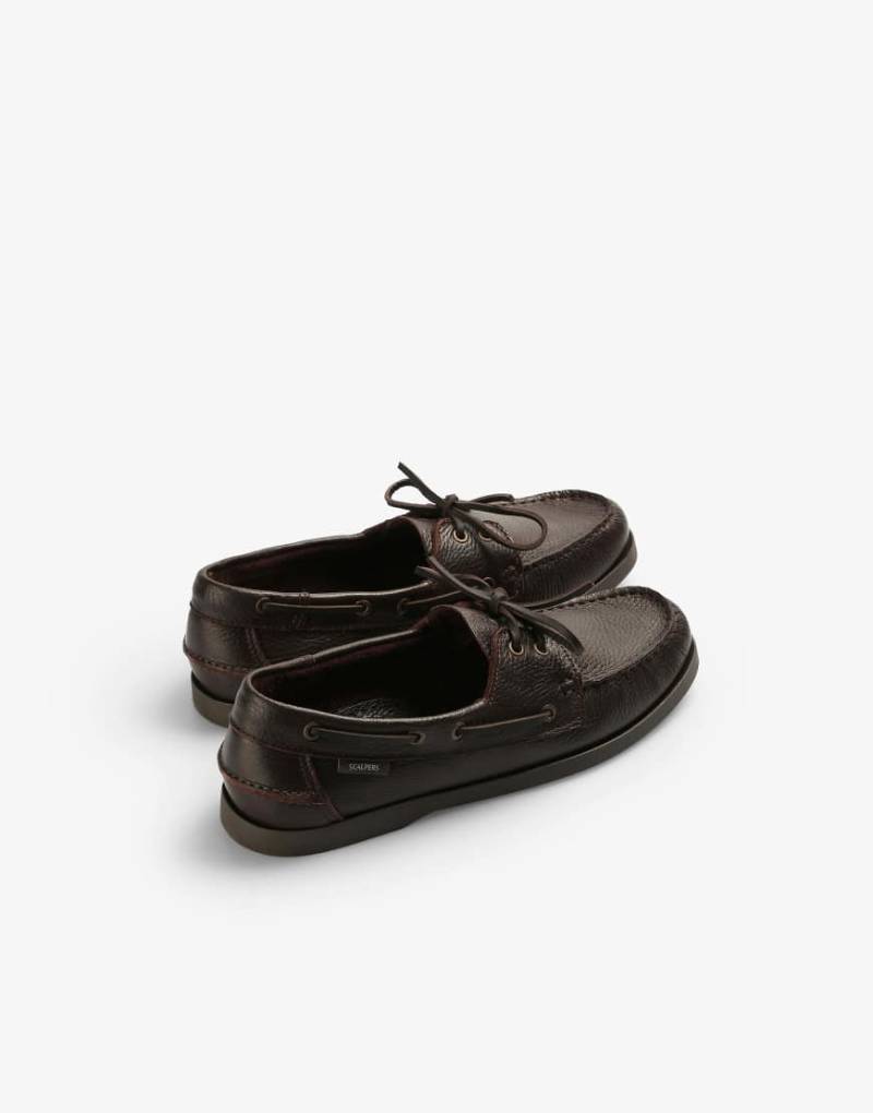 Scalpers - Curiel - Bootsschuhe in Braun von Scalpers
