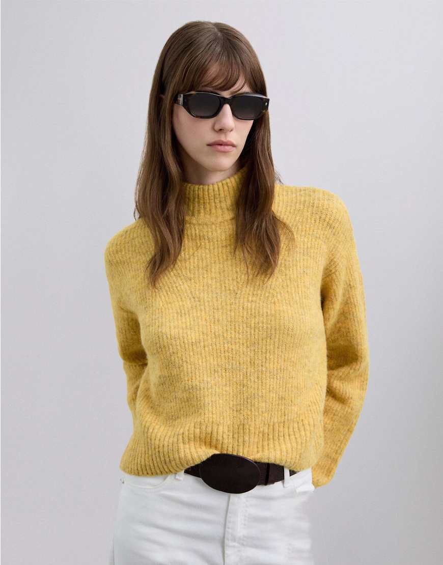 Scalpers - Fluor - Pullover in Senfgelb von Scalpers