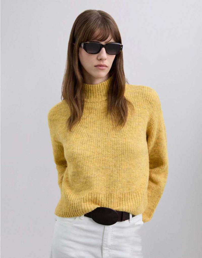 Scalpers - Fluor - Pullover in Senfgelb von Scalpers