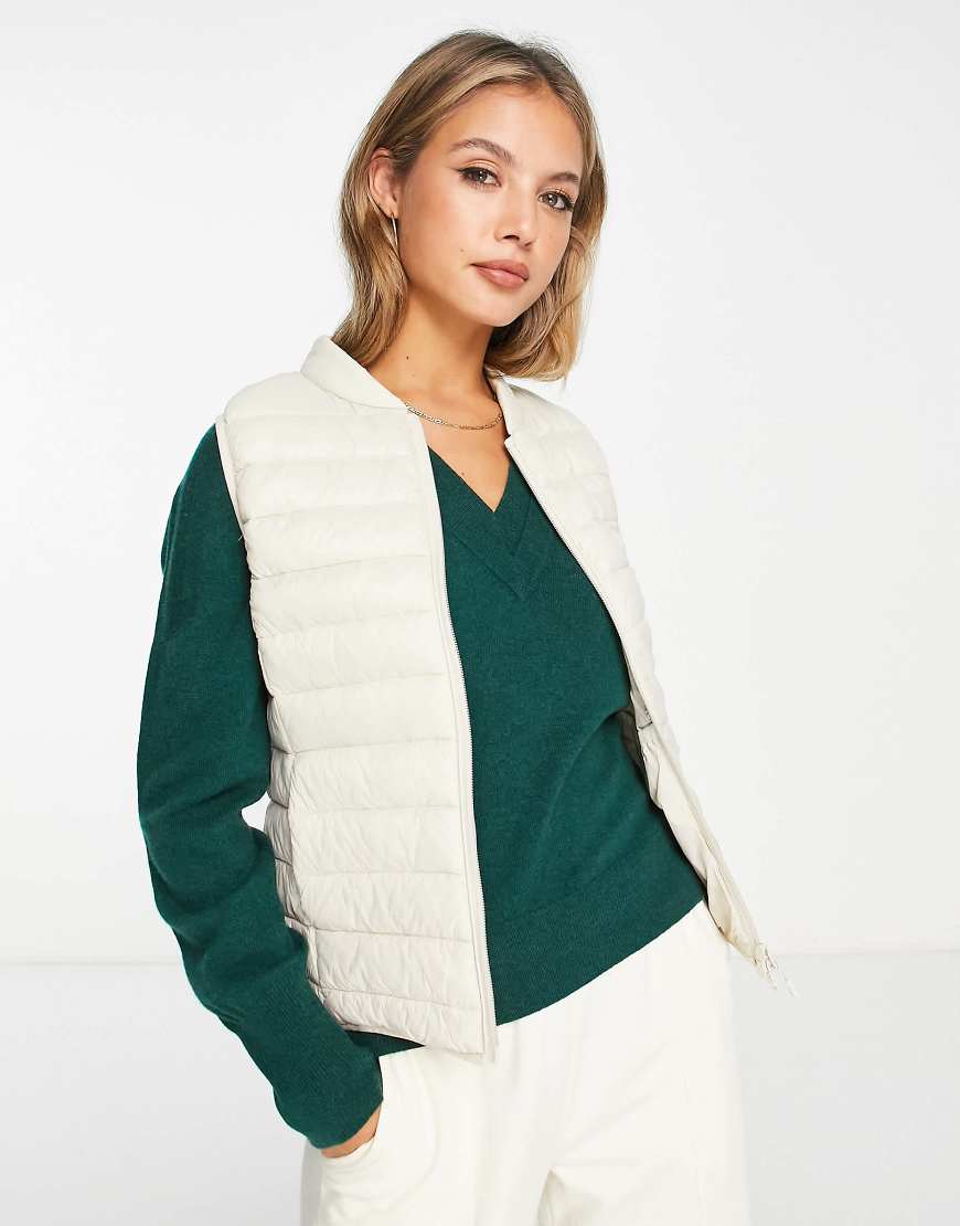 Scalpers - Gstaad - Steppweste in Beige-Neutral von Scalpers