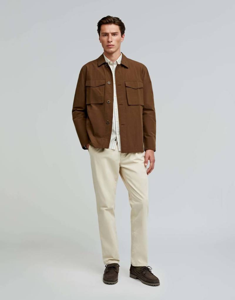 Scalpers - Gull - Hemdjacke in Braun von Scalpers