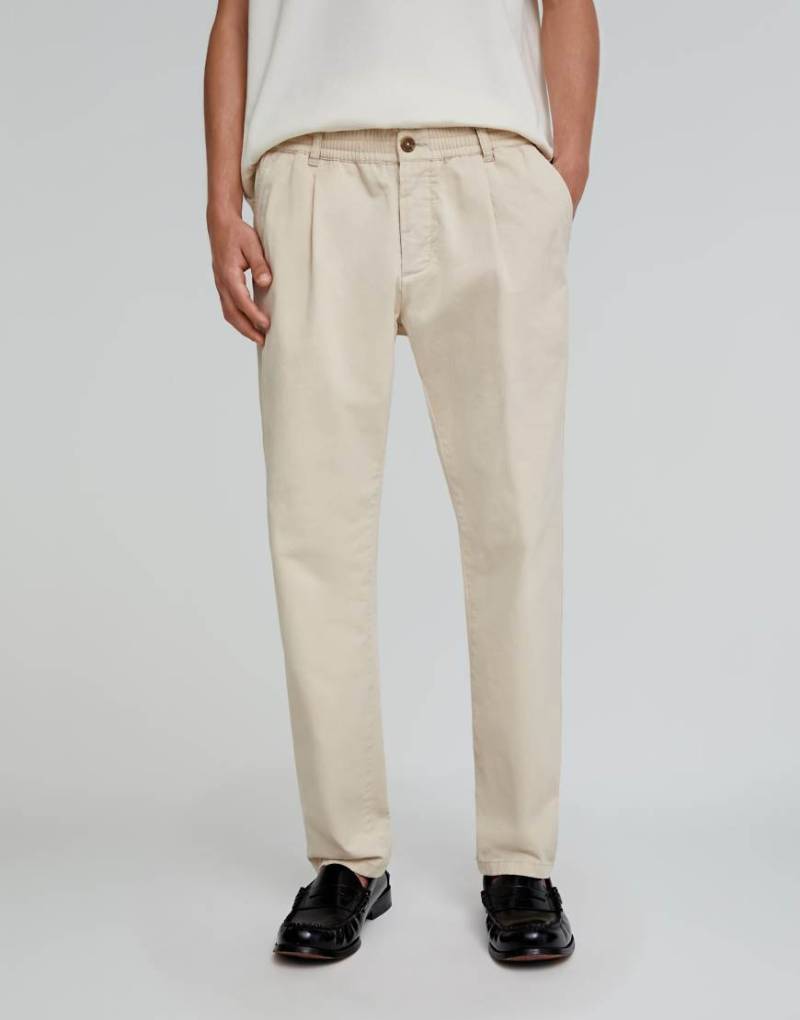 Scalpers - Icon Saana - Locker geschnittene Hose in Cremeweiß von Scalpers