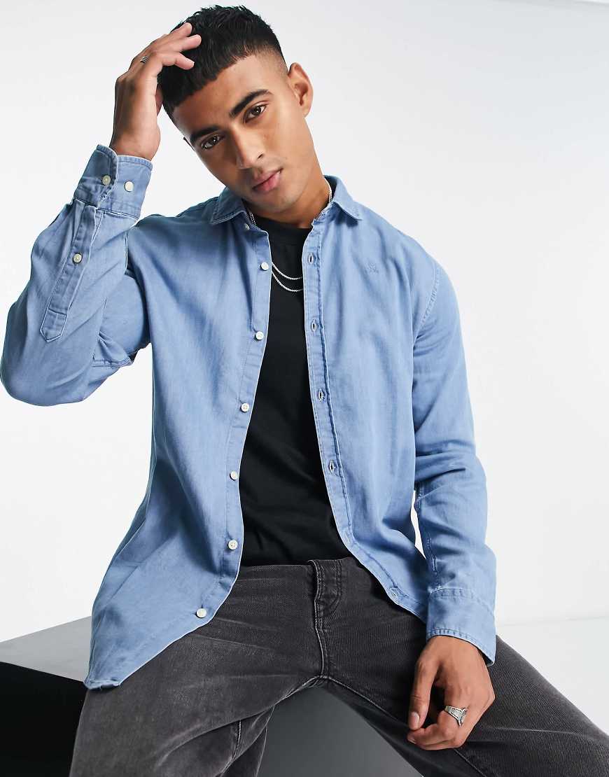 Scalpers - Jeanshemd in Blau von Scalpers