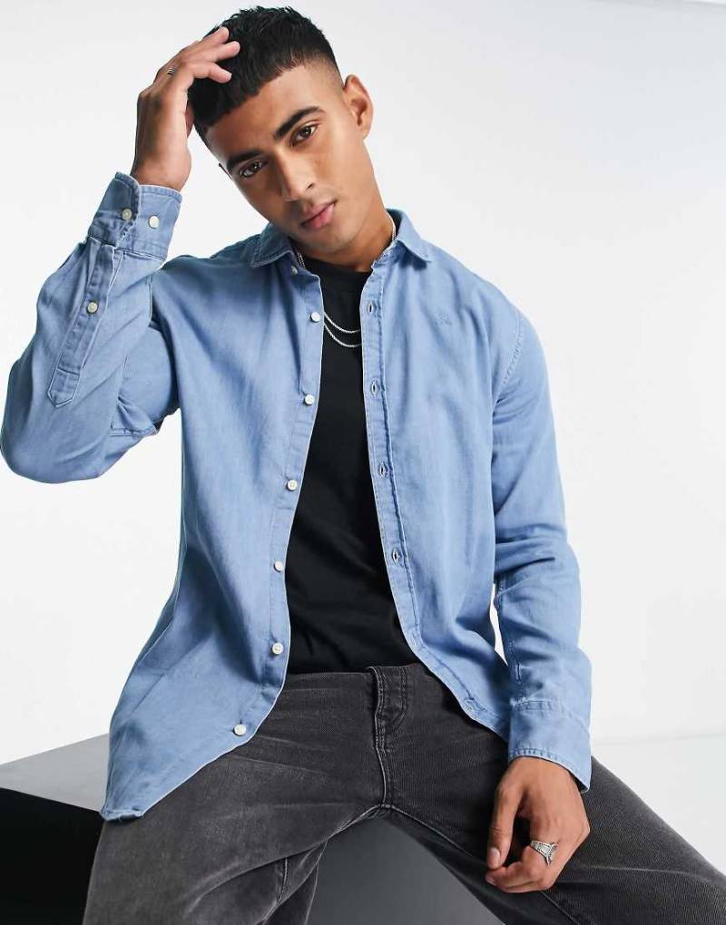 Scalpers - Jeanshemd in Blau von Scalpers