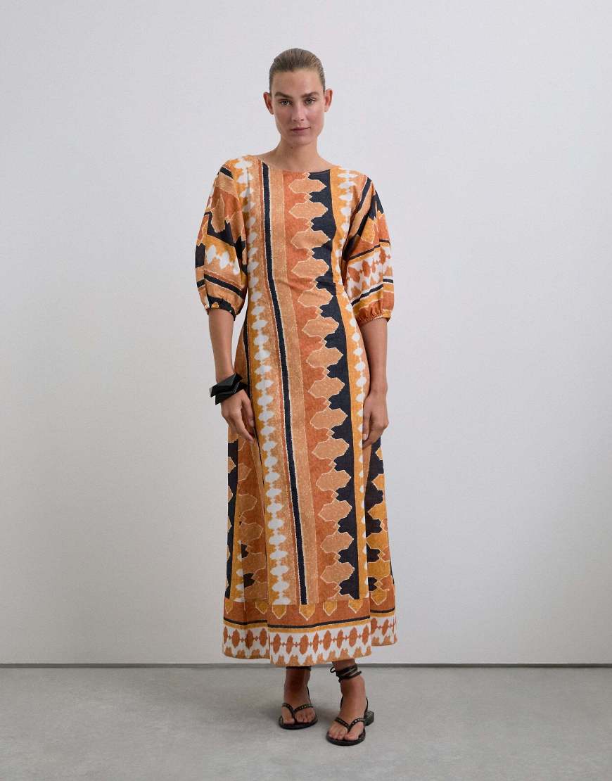 Scalpers - Kleid mit buntem Muster von Scalpers