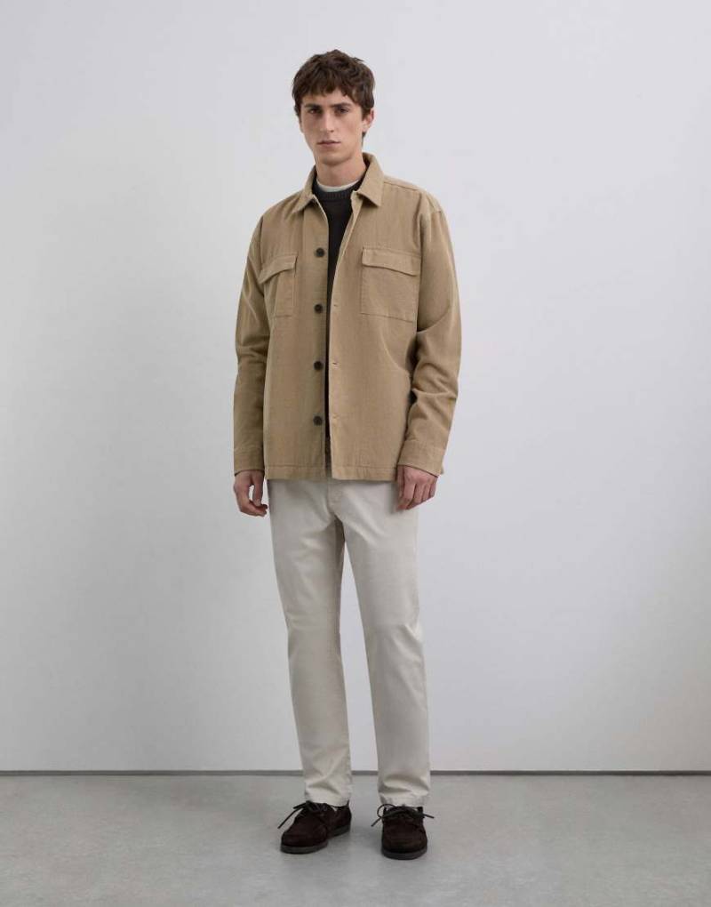 Scalpers - Lässige Chinohose in Beige-Neutral von Scalpers