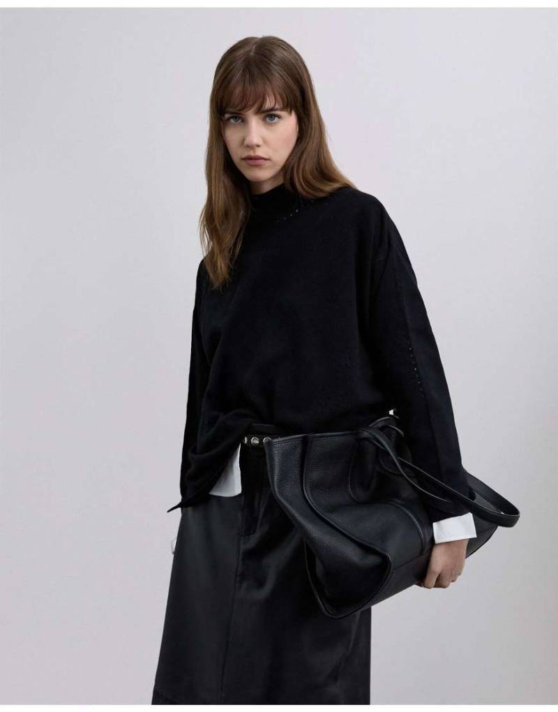 Scalpers - Merper - Pullover in Schwarz von Scalpers