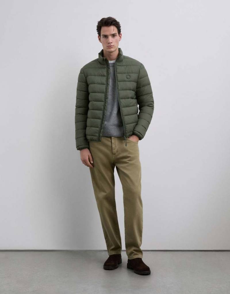 Scalpers - New Gstaad - Jacke in dunklem Khaki-Grün von Scalpers