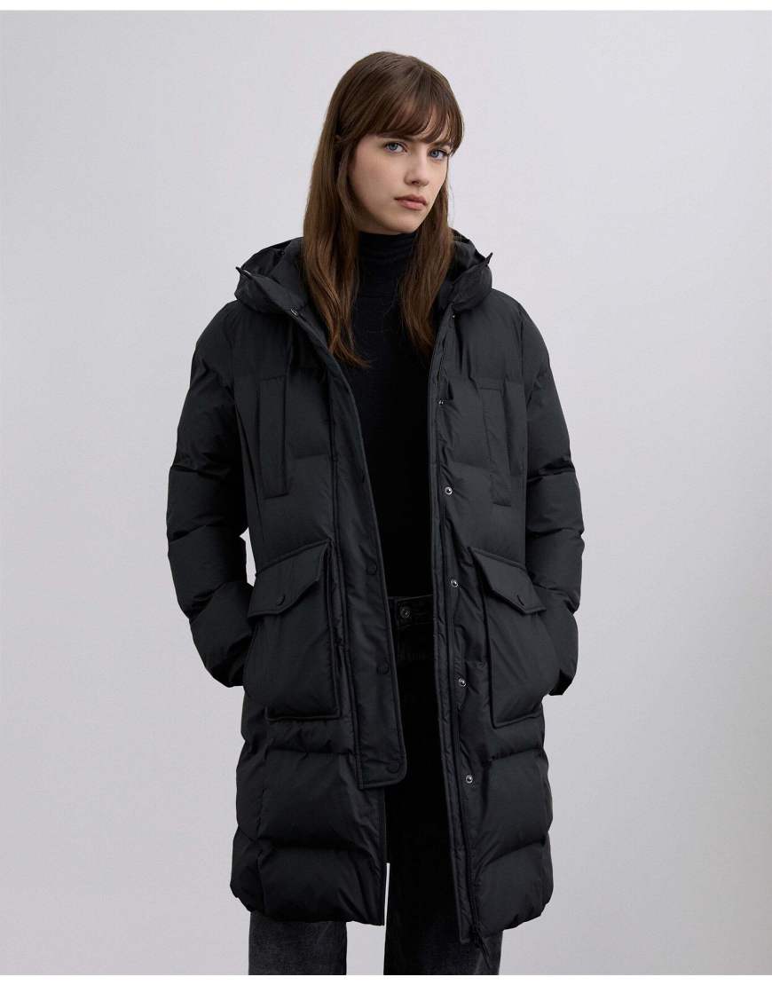 Scalpers - Palo - Puffermantel in Schwarz von Scalpers