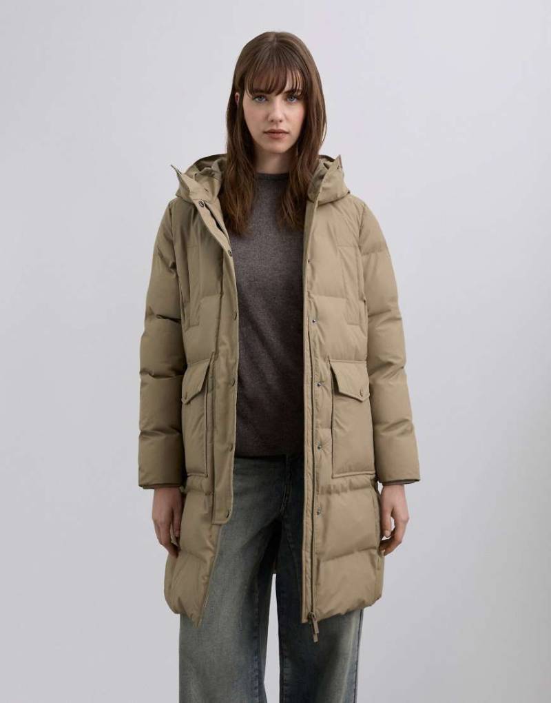 Scalpers - Palo - Puffermantel in Taupe-Neutral von Scalpers