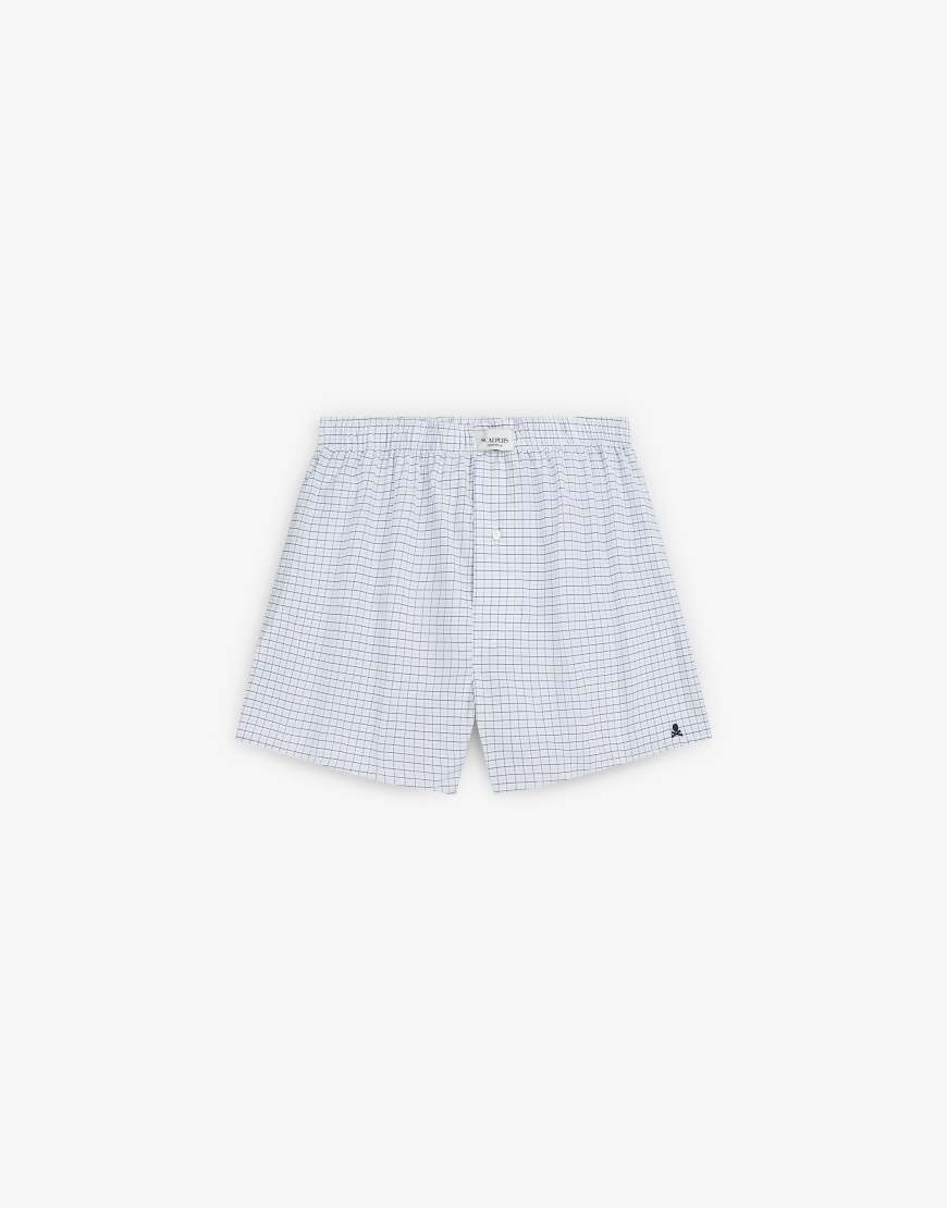 Scalpers - Ronald - Karierte Boxershorts in kariertem Weiß Scalpers - Ronald - Karierte Boxershorts in kariertem Weiß von Scalpers