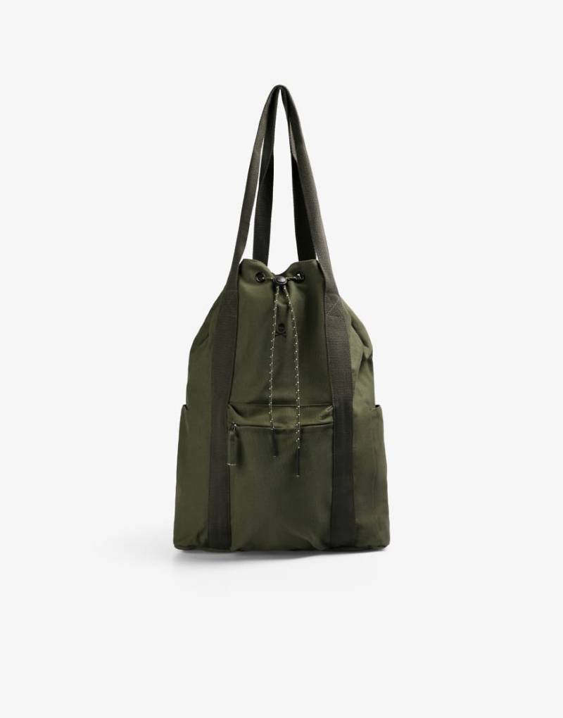 Scalpers - Panama - Rucksack in Khaki-Grün von Scalpers