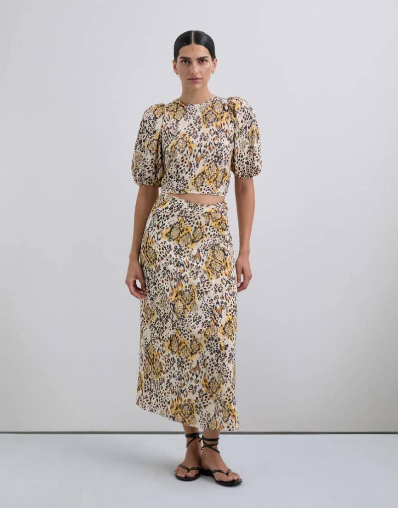 Scalpers - Scanyyelpu - Rock mit Animal-Print-Bunt Scalpers - Scanyyelpu - Rock mit Animal-Print-Bunt von Scalpers