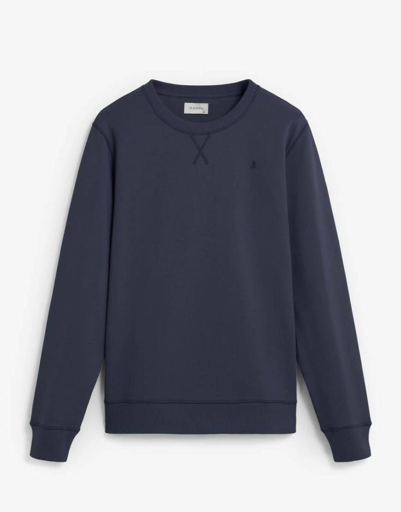 Scalpers - Scfade - Pullover in Dunkelblau Scalpers - Scfade - Pullover in Dunkelblau von Scalpers