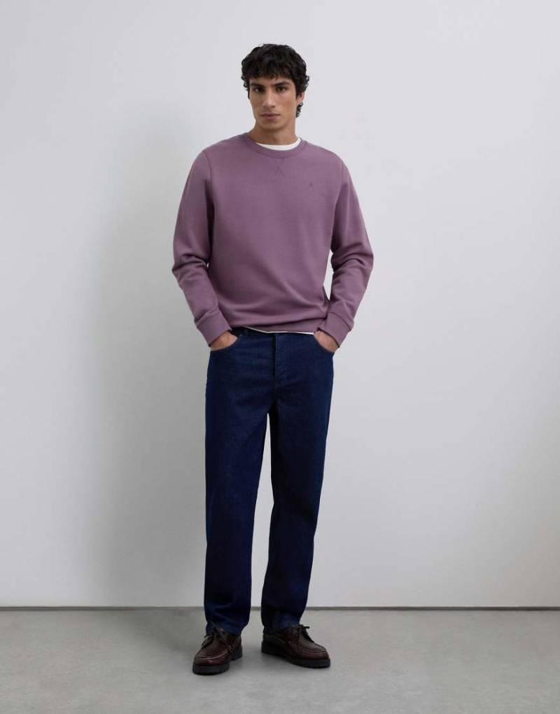 Scalpers - Scfade - Pullover in hellem Burgunderrot von Scalpers