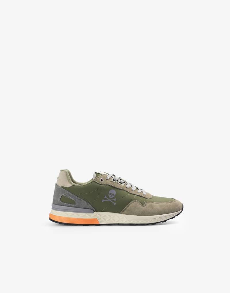 Scalpers - Harry - Sneaker in Khaki-Grün von Scalpers