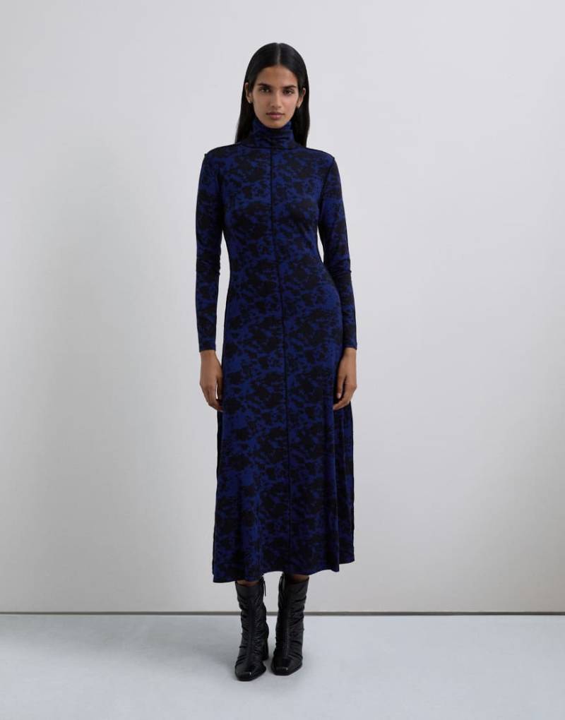 Scalpers - Scjerseyoverlook - Kleid mit Animal-Print-Bunt Scalpers - Scjerseyoverlook - Kleid mit Animal-Print-Bunt von Scalpers