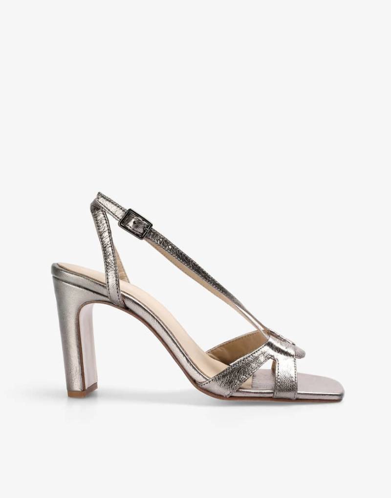 Scalpers - Scmetallicheel - Sandalen in Altgold-Goldfarben von Scalpers