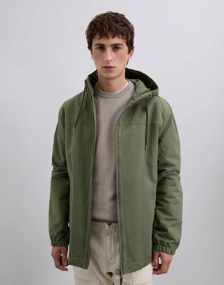 Scalpers - Scray - Jacke in dunklem Khaki-Grün von Scalpers