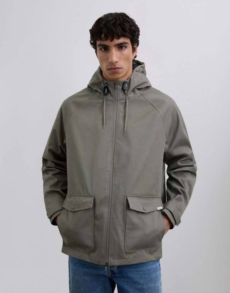 Scalpers - Scrobert - Jacke im Utility-Stil in hellem Khaki-Grün von Scalpers