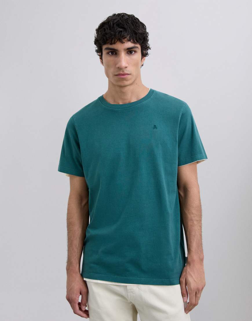 Scalpers - Scskull - T-Shirt in Dunkelgrün von Scalpers