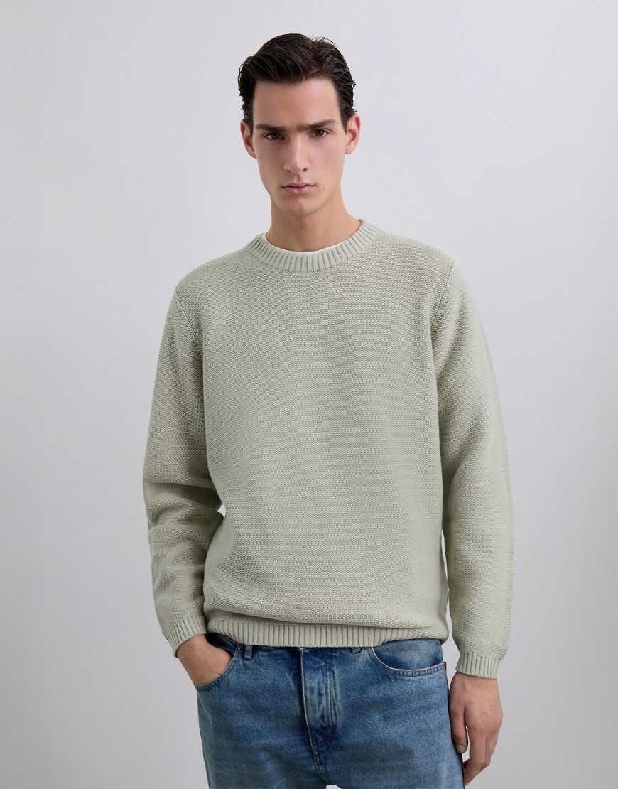 Scalpers - Scstructure - Trikot in hellem Khaki-Grün Scalpers - Scstructure - Trikot in hellem Khaki-Grün von Scalpers