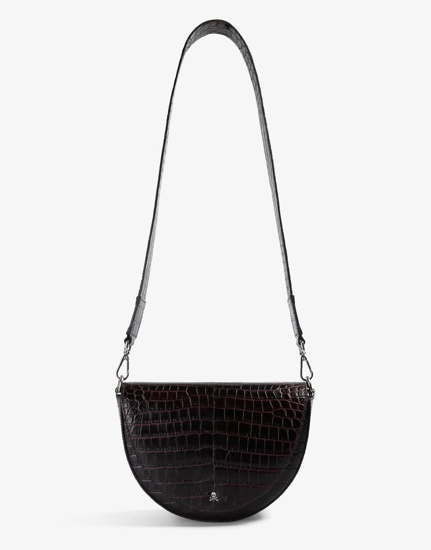 Scalpers - Sctulum - Tasche in dunklem Burgunderrot von Scalpers