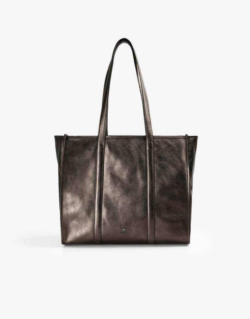 Scalpers - Shopper in Metallic-Bronze-Brown von Scalpers