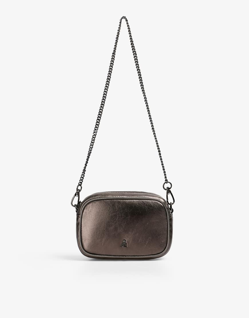 Scalpers - Skull - Kleine Tasche in Bronze-Brown von Scalpers