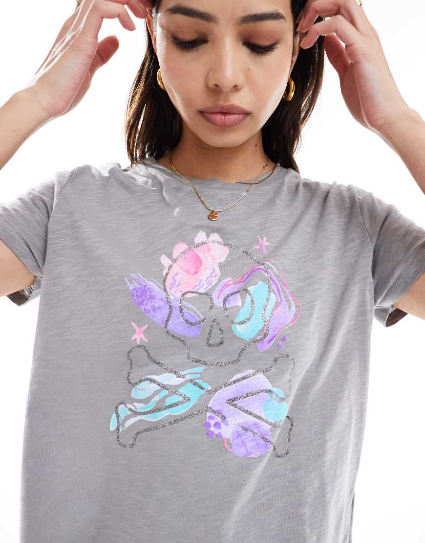 Scalpers - Sweet - T-Shirt in Grau von Scalpers