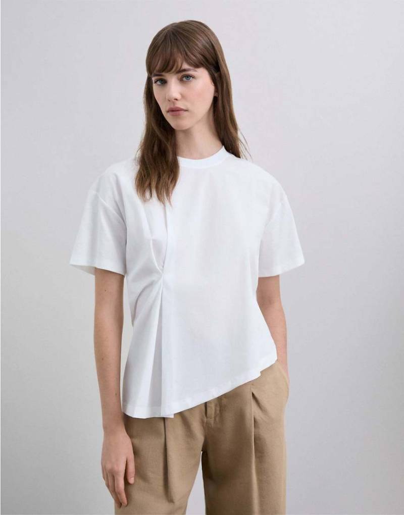 Scalpers - T-Shirt aus Popeline in Weiß von Scalpers