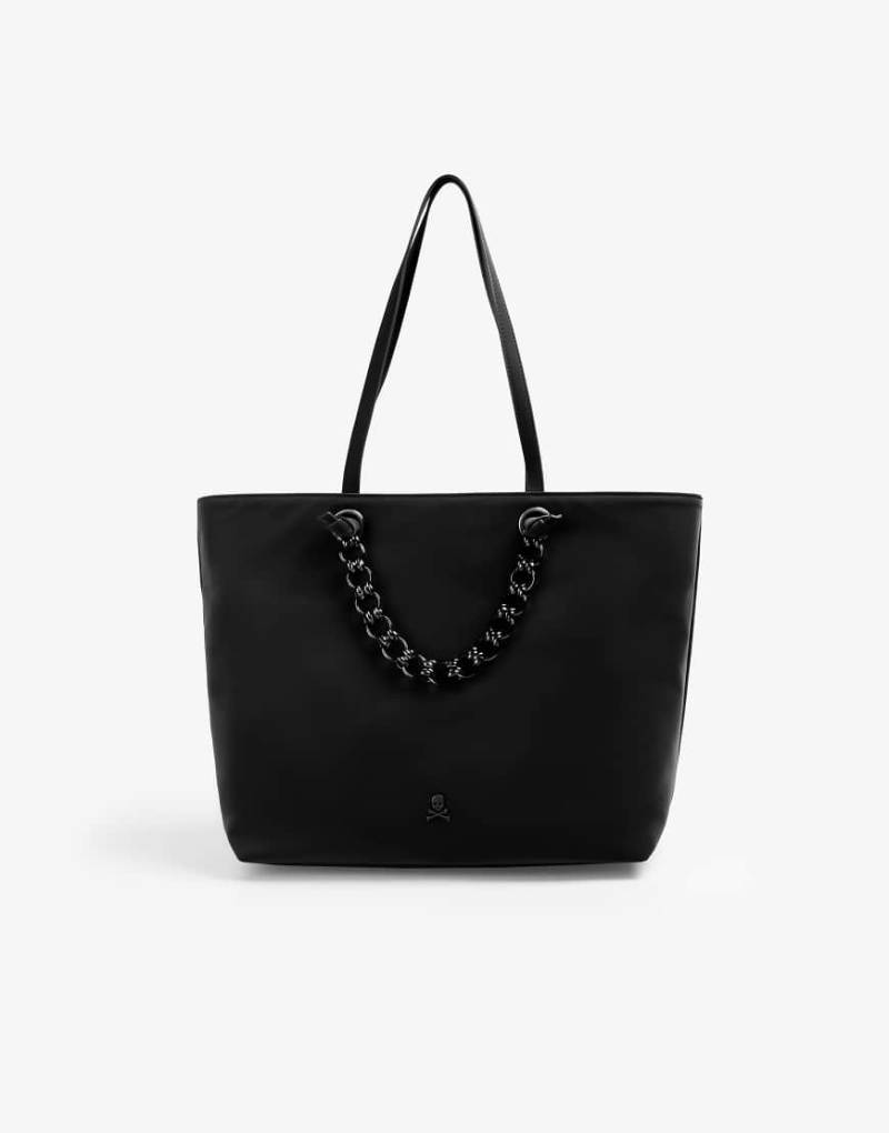 Scalpers - Tragetasche in Schwarz mit Kette von Scalpers