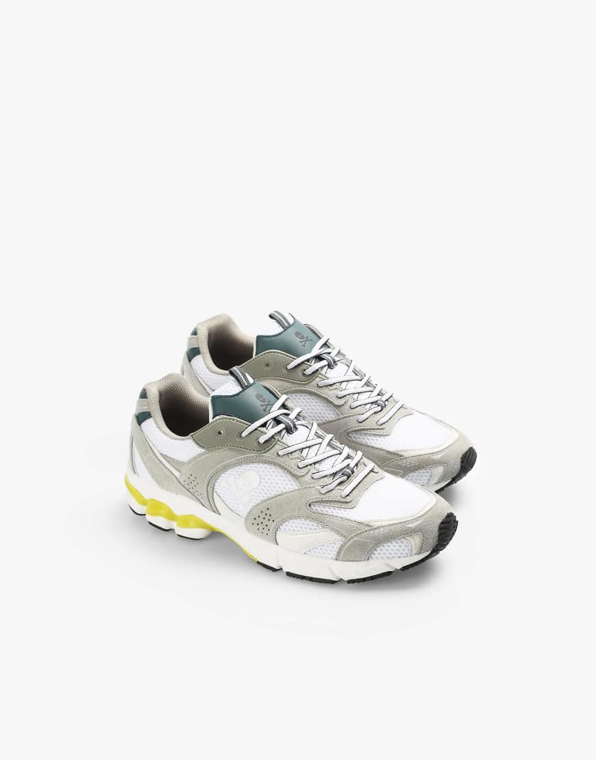 Scalpers - Throne - Sneaker in Gelb/Fluor-Bunt von Scalpers