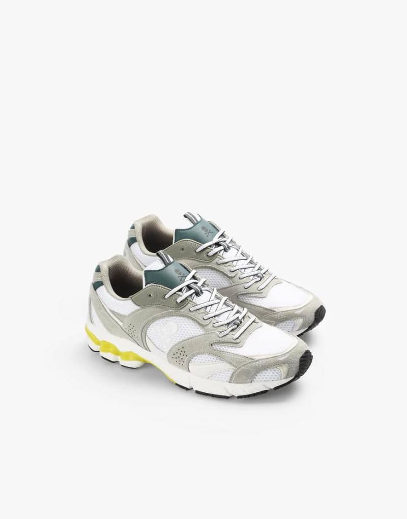 Scalpers - Throne - Sneaker in Gelb/Fluor-Bunt von Scalpers