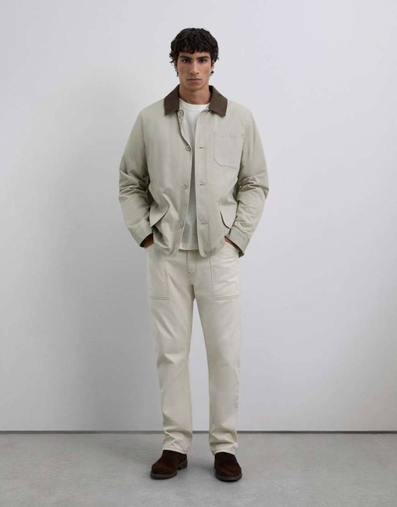 Scalpers - Toby - Jeans in Ecru-Weiß von Scalpers