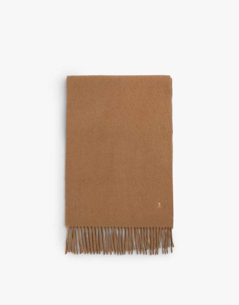 Scalpers - Vagham - Basic-Schal in Kamelbraun-Neutral von Scalpers