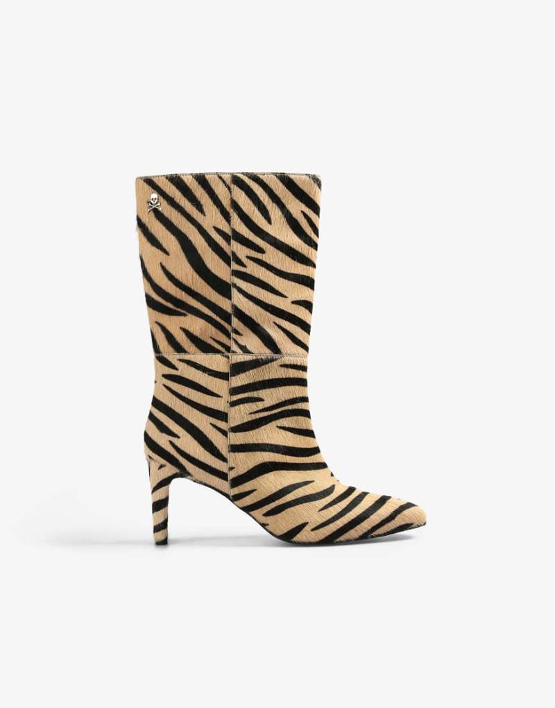 Scalpers - Zebra - Stiefel mit Leopardenmuster-Bunt von Scalpers