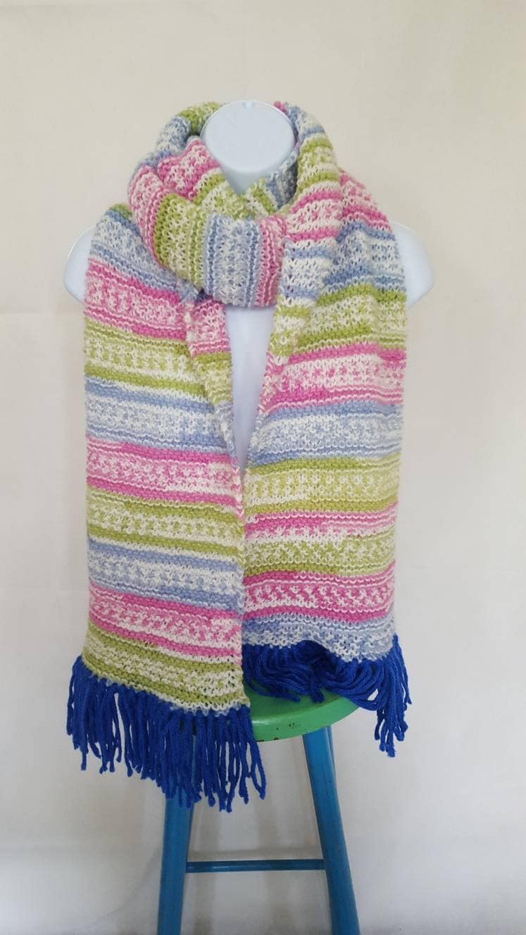 Extra Langer, Bunter Schal von ScandiJen