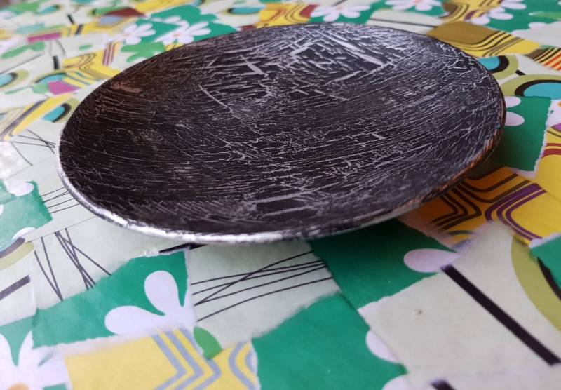 Schwarz Und Silber Ringschale Schwarz Und Silber Ringschale von ScandiJen