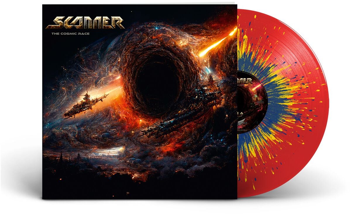 Scanner Cosmic Race LP multicolor von Scanner