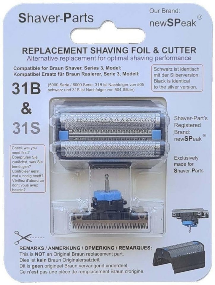 Scanpart Ersatzscherkopf von Scanpart