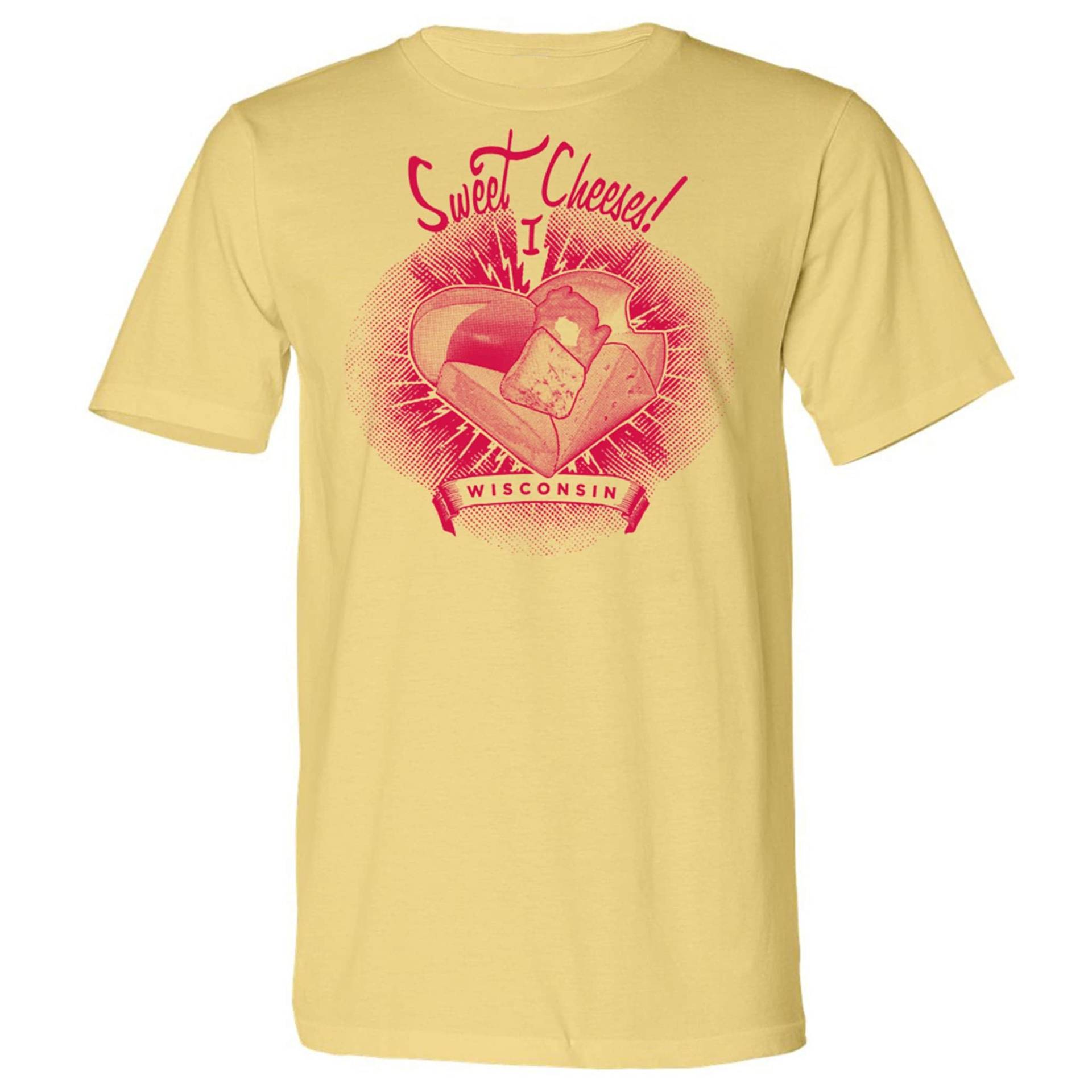 Süßkäse Ich Liebe Wisconsin, Unisex, T-Shirt Süßkäse Ich Liebe Wisconsin, Unisex, T-Shirt von ScansinBrand