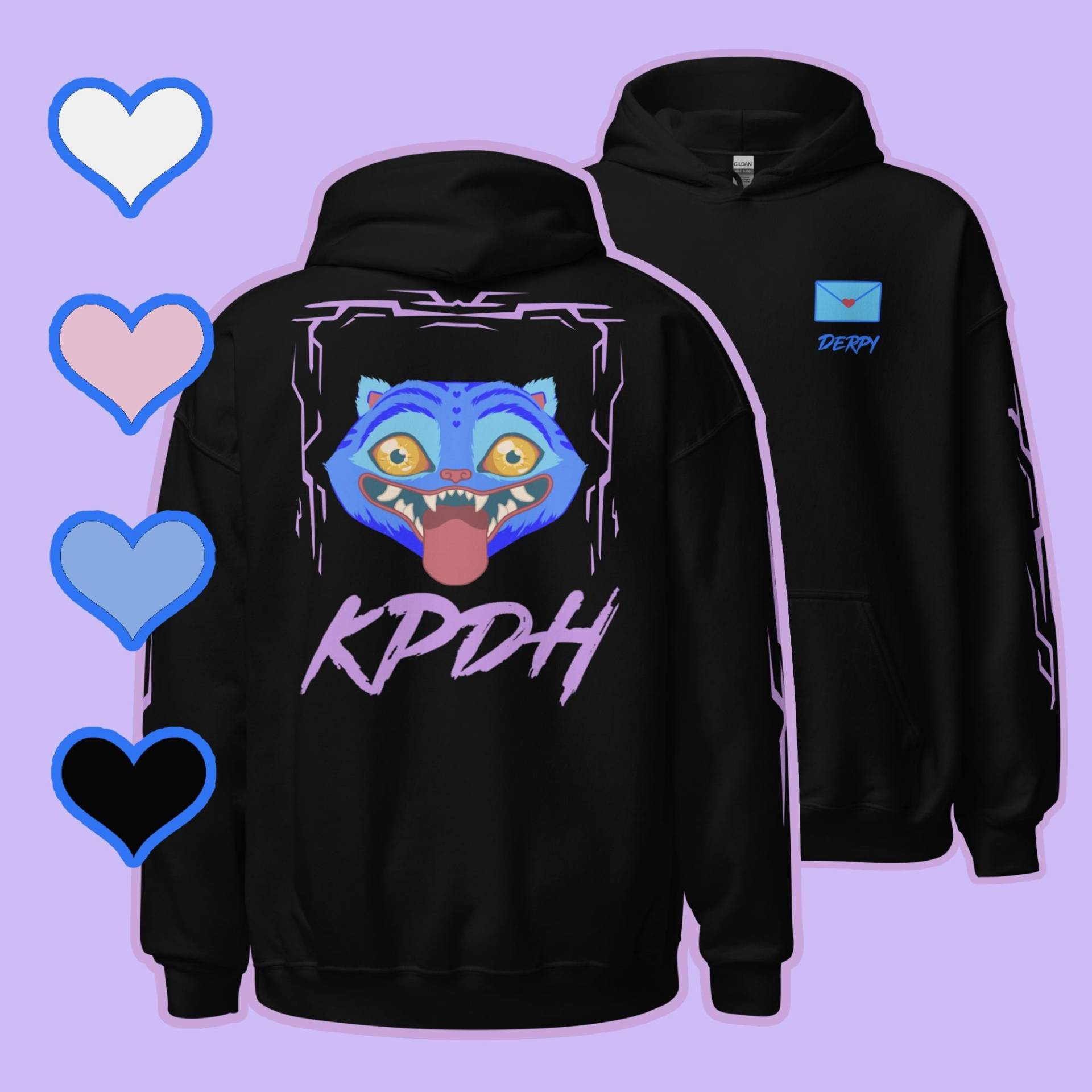 Kpop Dämonenjäger Derpy | The Blue Tiger ; Hoodie | Rabattiert von ScaraOfficial